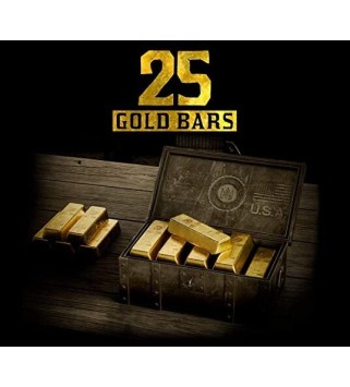 Red Dead Online - 25 Gold Bars XBOX One Xbox One Key GLOBAL